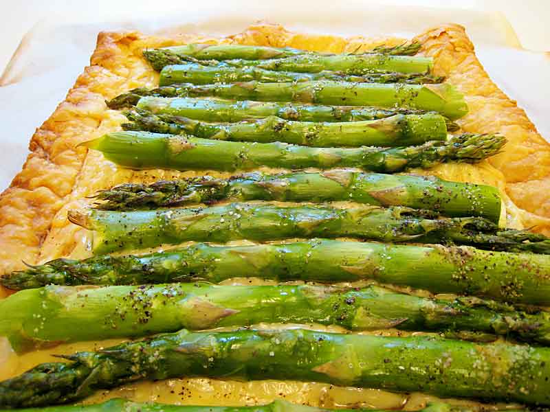 Asparagus Gruyere Tart